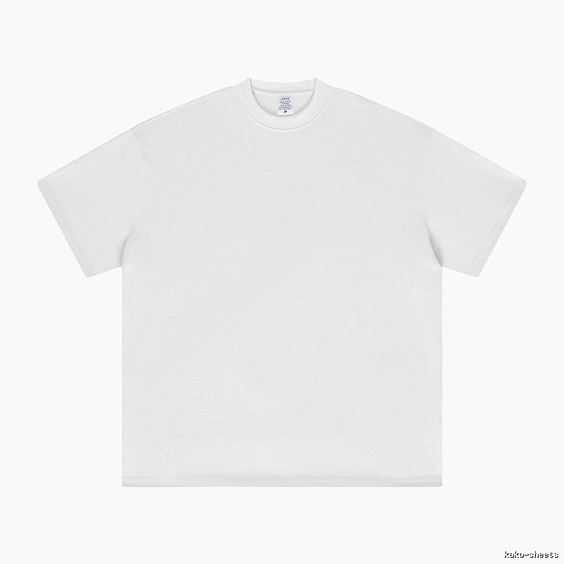 Classic Plain white T-shirt Minimal White Short for Daily Styling