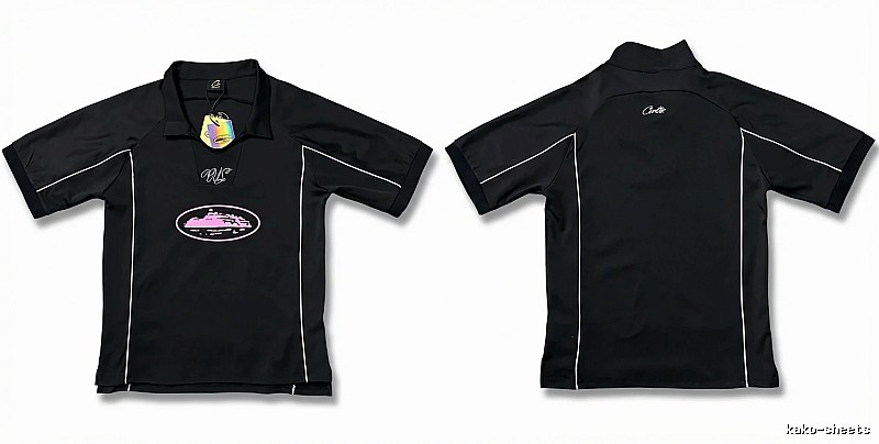 Corteiz sporty black short sleeves