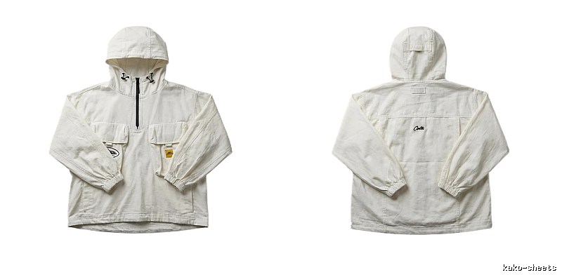 Corteiz Workwear Style White Jacket