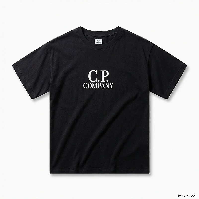 C.P. COMPANY Simple Style Black T-shirt