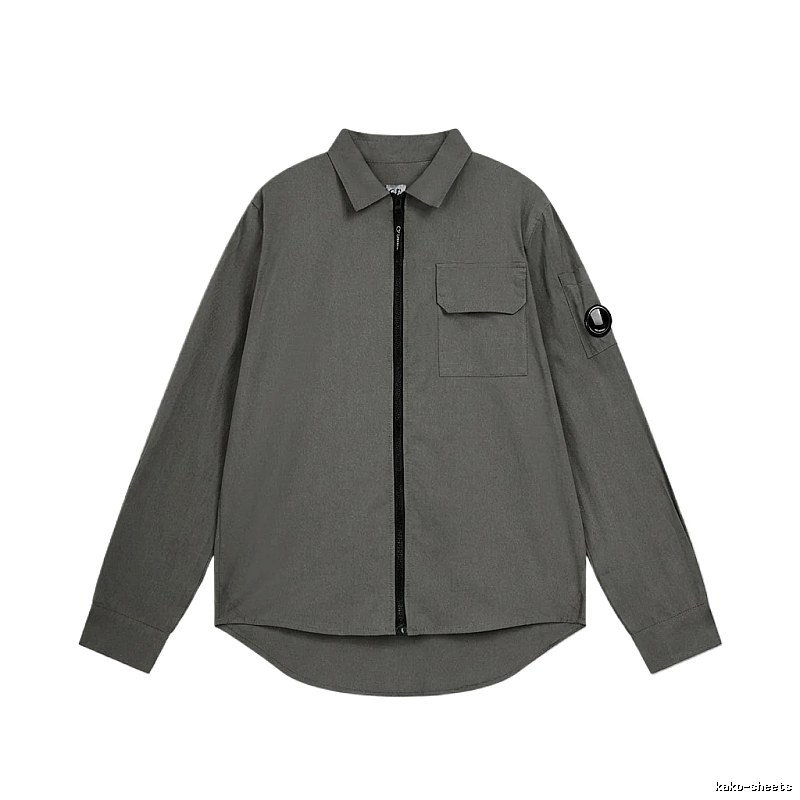 C.P. Grey Workwear Style Shirt