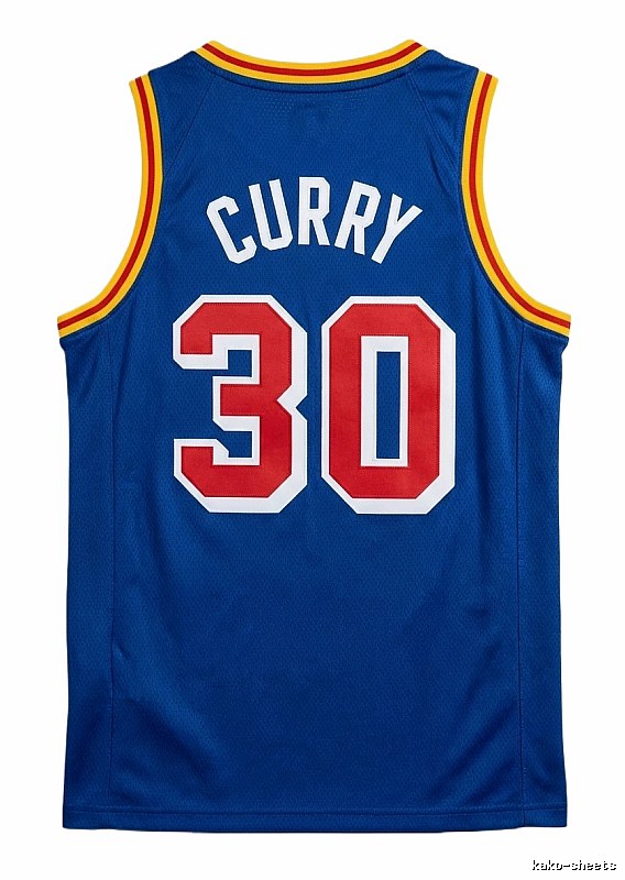 Curry No. 30 blue basketball vest