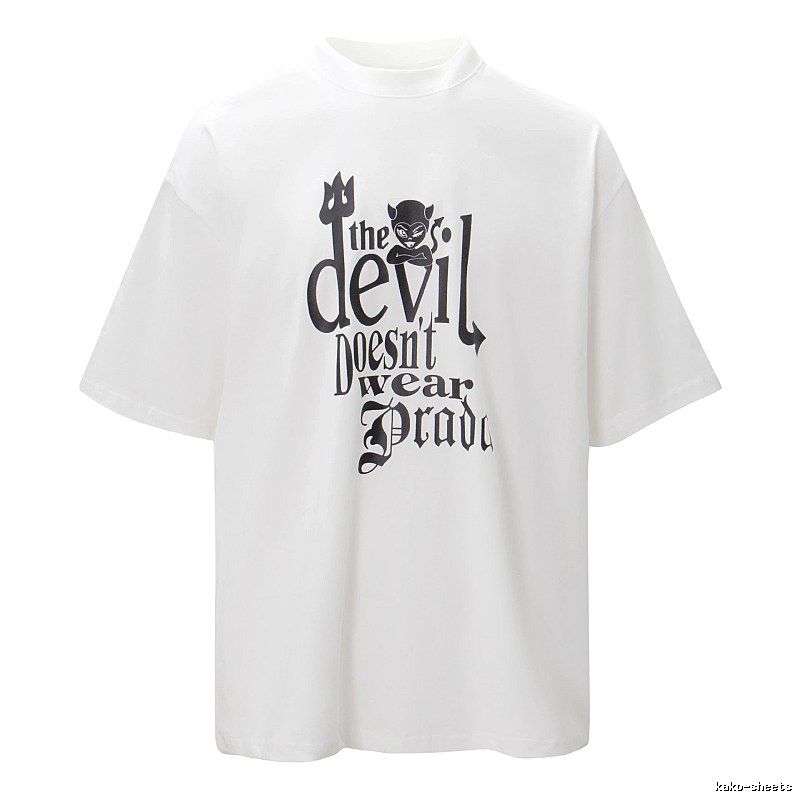 Daily Statement graphic T-shirt Black Colorful Lucky for City Outfits