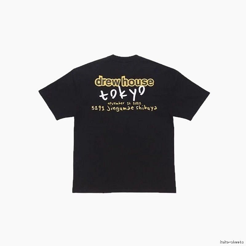 DrewHouse Tokyo Limited Street Style Black T-Shirt