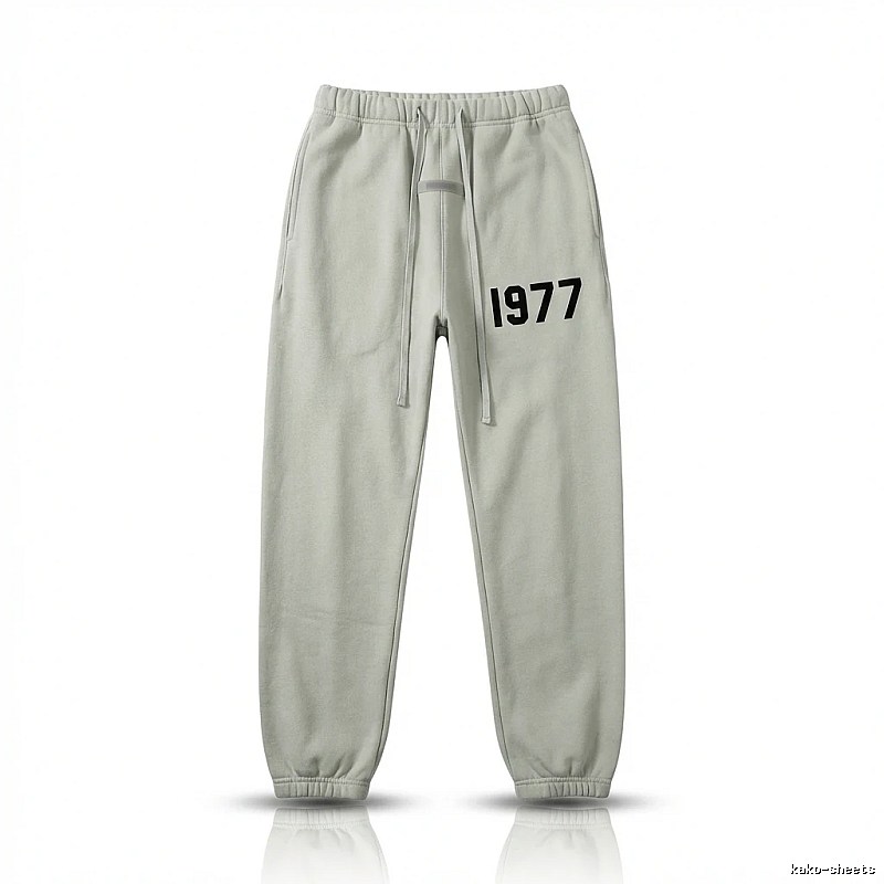 ESSENTIALS 1977 Casual Style Light Gray Sweatpants