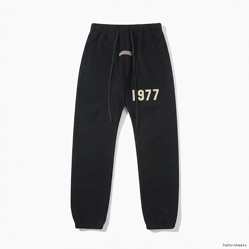 ESSENTIALS 1977 Wind Black Sweatpants