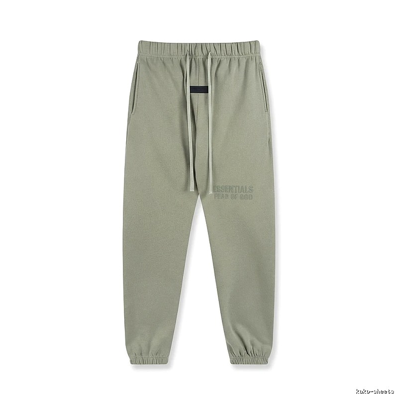 ESSENTIALS Basic Casual Khaki Pants