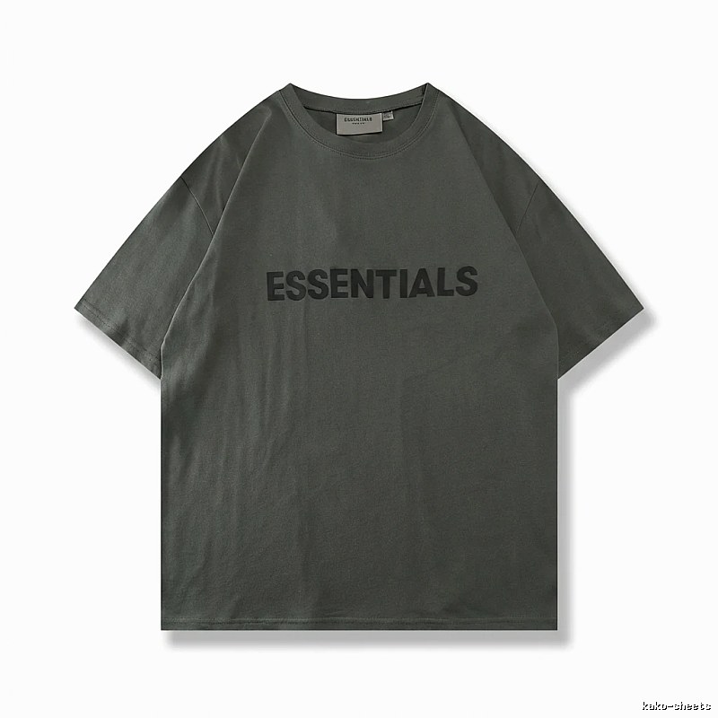 ESSENTIALS Basic Dark Grey T-shirt