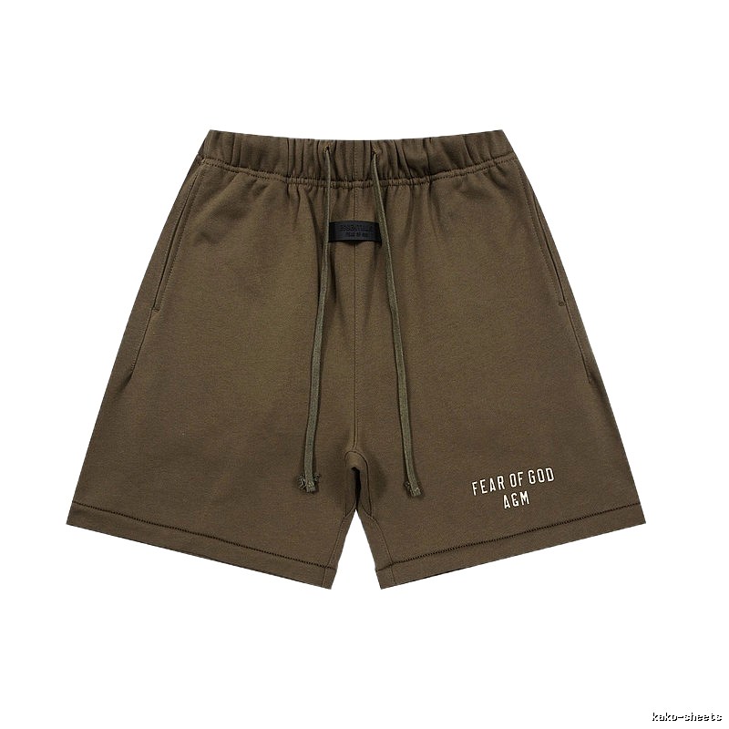 ESSENTIALS Casual Khaki Shorts