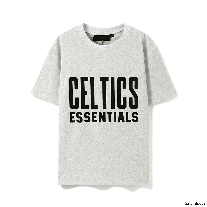 ESSENTIALS Gray and Black T-shirt of the Trendy Brand