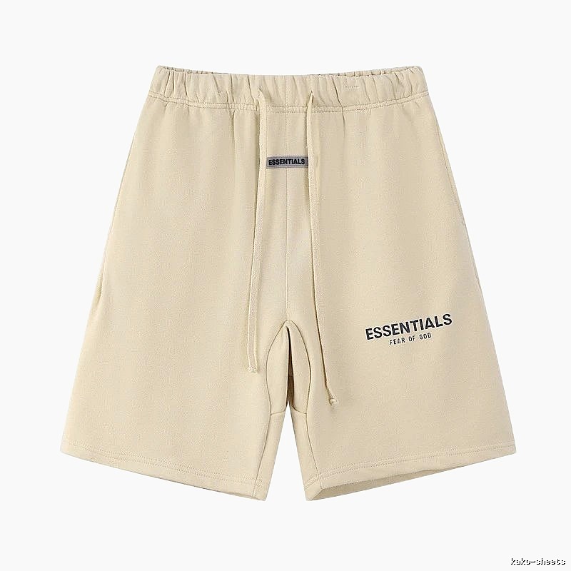 ESSENTIALS minimalist style beige shorts