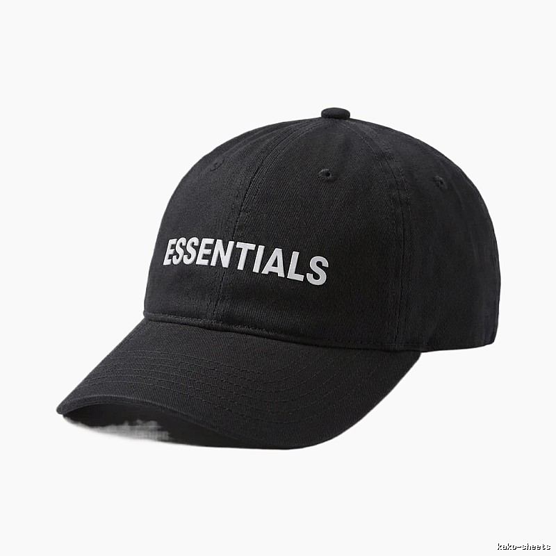 ESSENTIALS minimalist style black hat
