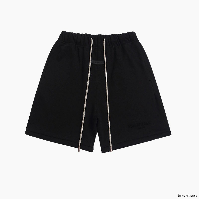 ESSENTIALS minimalist style black shorts
