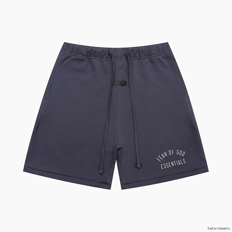 ESSENTIALS minimalist style dark gray shorts