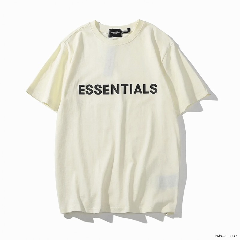 ESSENTIALS Simple White T-shirt
