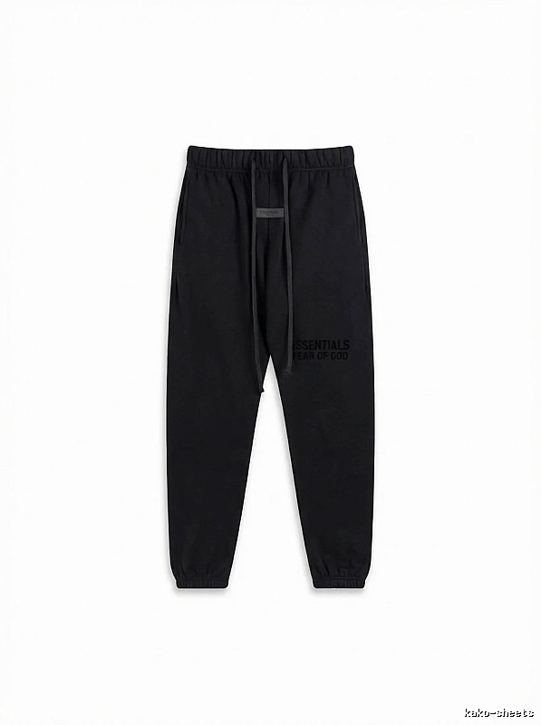 Essentials trendy and cool style black sweatpants