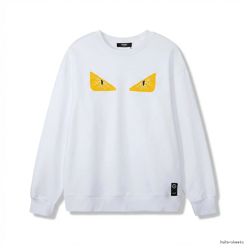 Fendi Little Monster White Sweatshirt