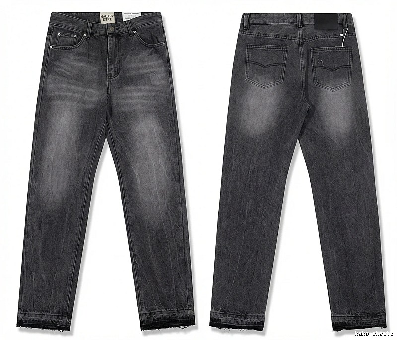 Gallery Dept. Distressed Black Jeans