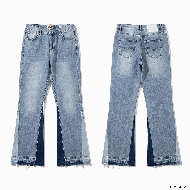 Gallery Dept. distressed light blue jeans
