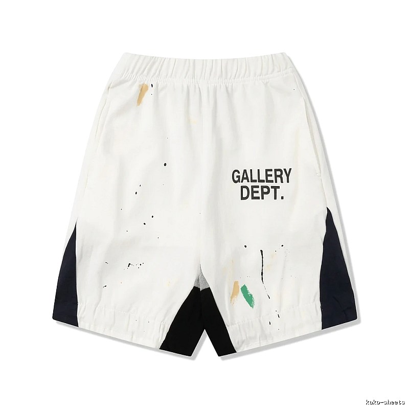 Gallery Dept Graffiti-style White Shorts