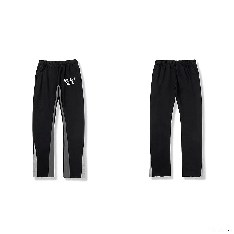 Gallery Dept. Patchwork Style Black Trousers