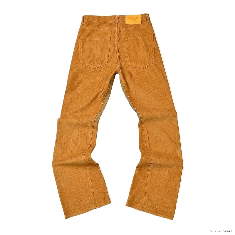 Gallery Dept Retro Brown-Yellow Long Trousers