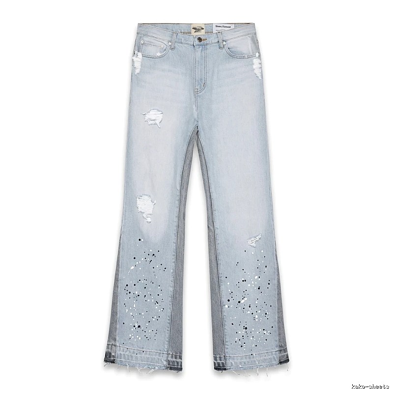 Gallery Dept Ripped Light Blue Jeans