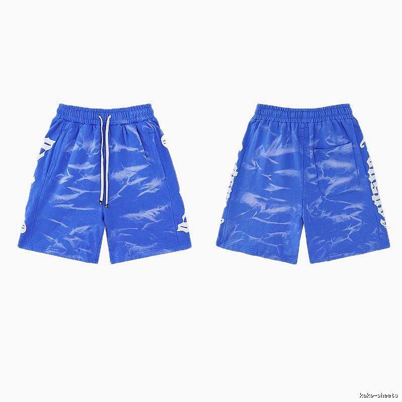 Godspeed Tie-dye Street Style Blue Shorts