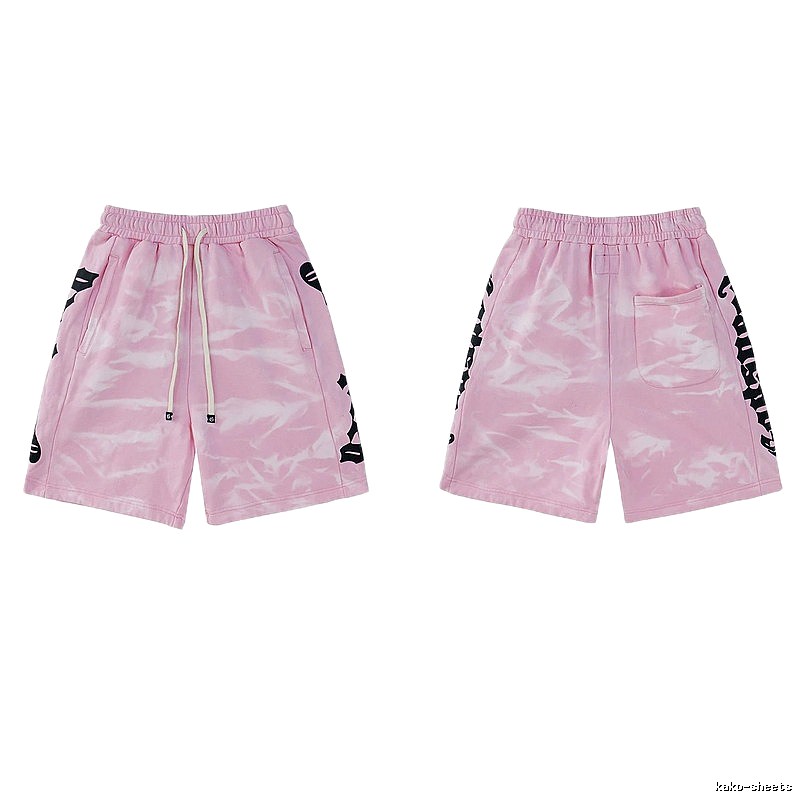 Godspeed Tie-dye Street Style Pink Shorts