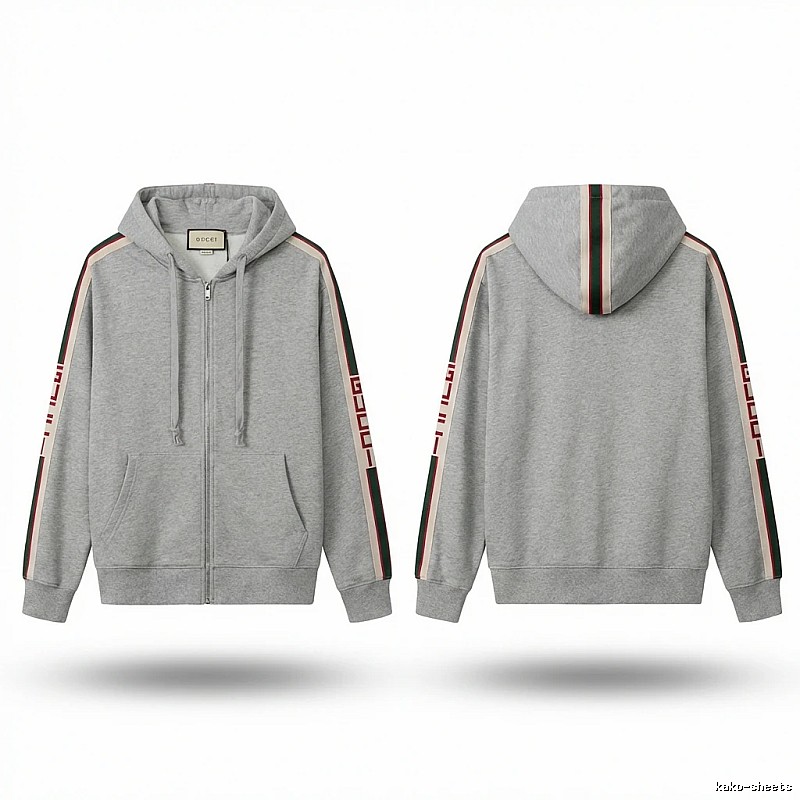 Gucci Stripe Grey Hoodie