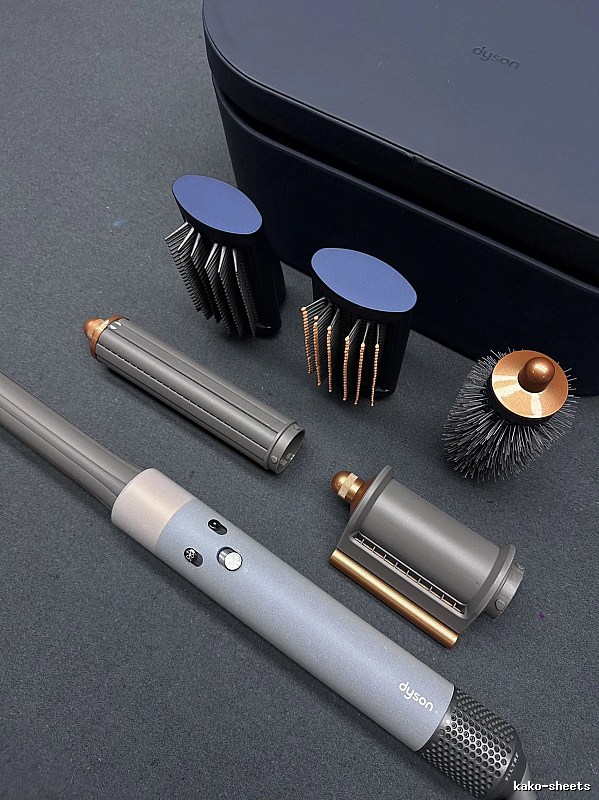 Hair Styler by Dyson with White Multi-attachment Styling Tool Set