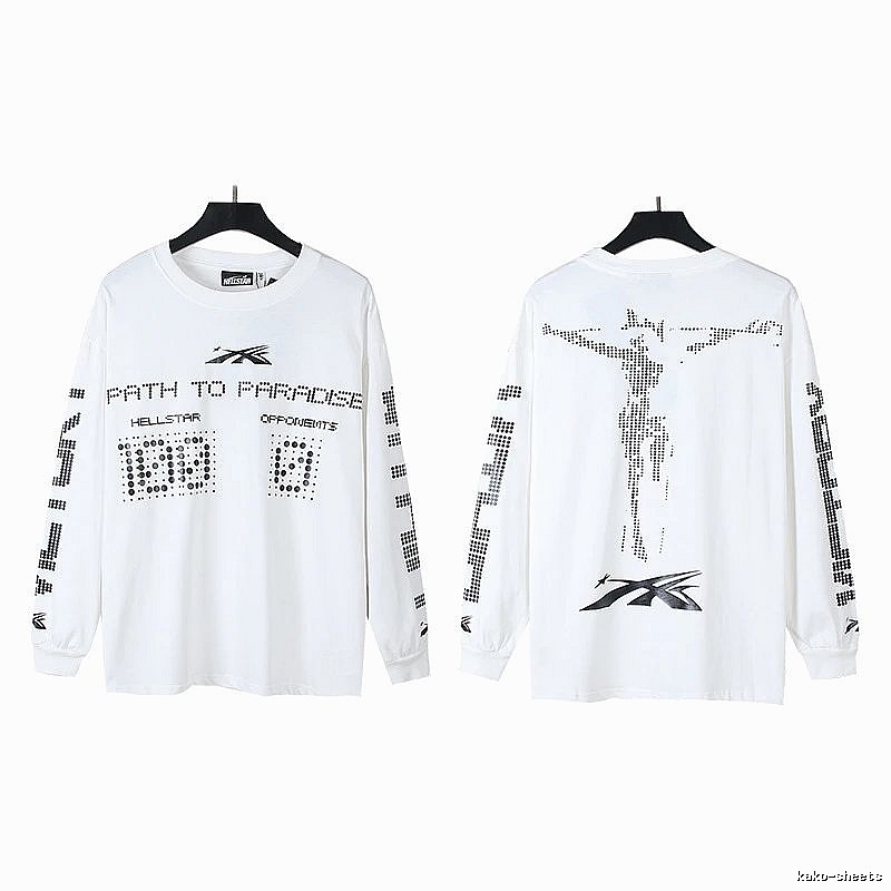 Hellstar religious style white T-shirt