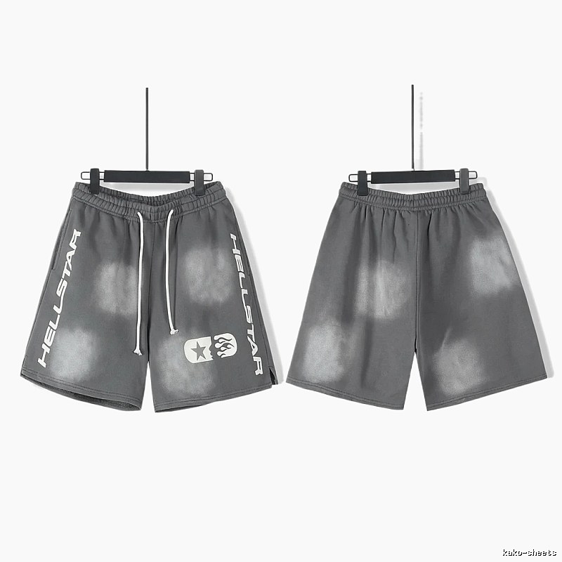 Hellstar Tie - Dye Style Grey Shorts