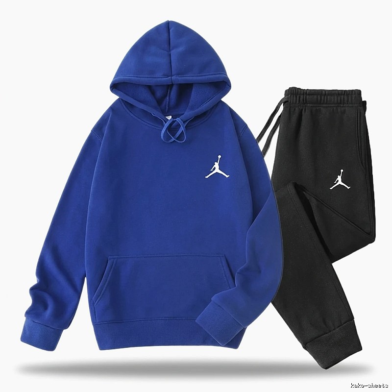 Jordan sports style blue suit