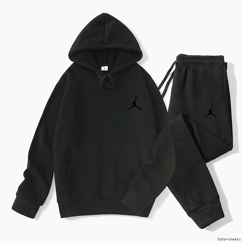 Jordan sporty black suit