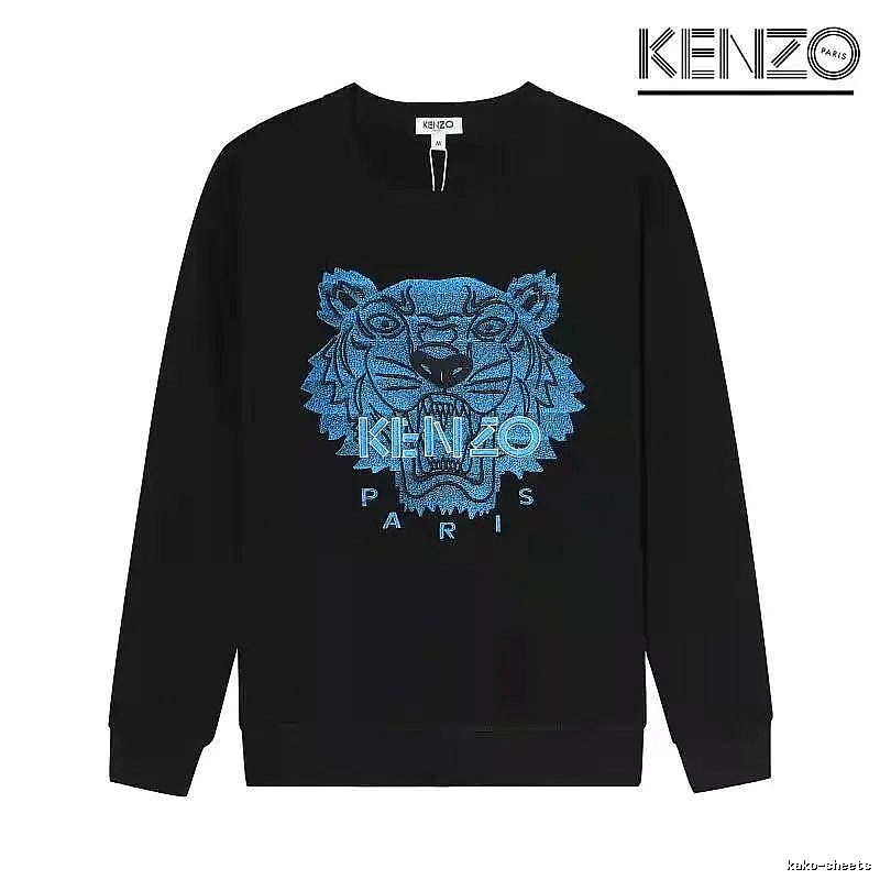 Kenzo Style Kc23 Tiger SweatShirt Soft Neutral Graphic