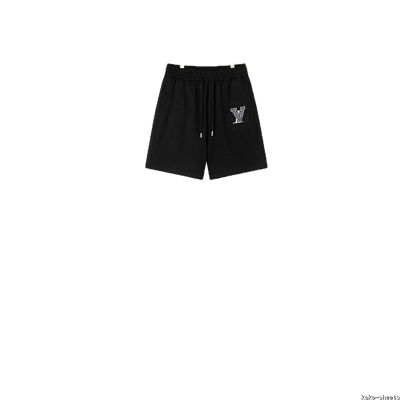 Louis Vuitton casual style black shorts