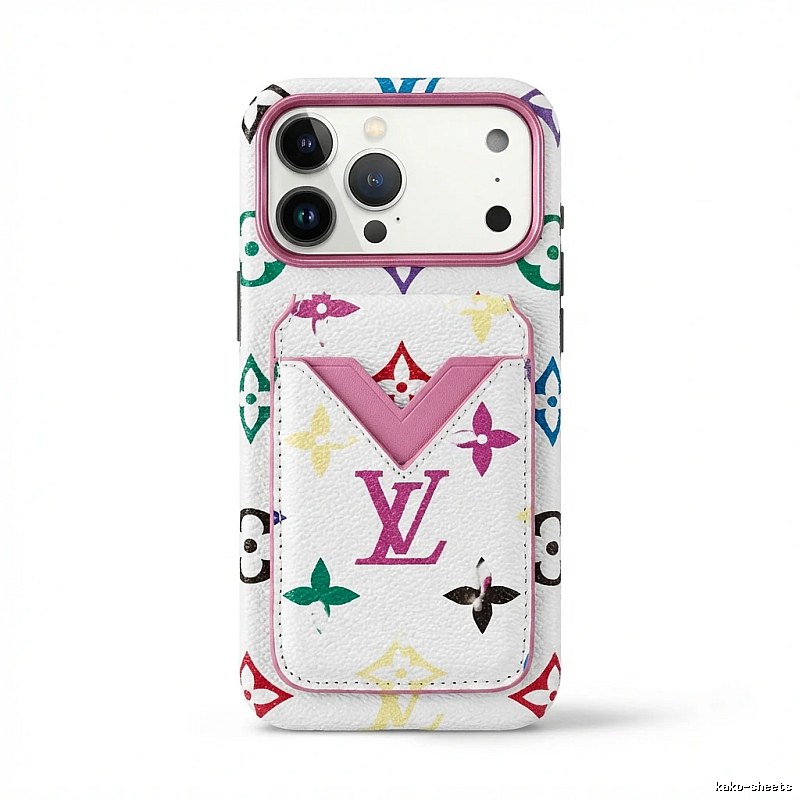 LV Colorful Printed iPhone Case