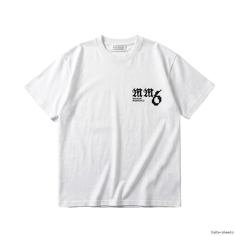 Maison Margiela simple-style white T-shirt