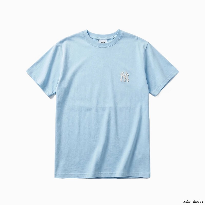 MLB Classic Simple Style Light Blue T-shirt