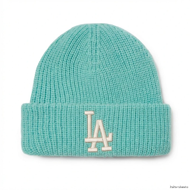 MLB LA Series Trendy Brand Style Lake Blue Hat