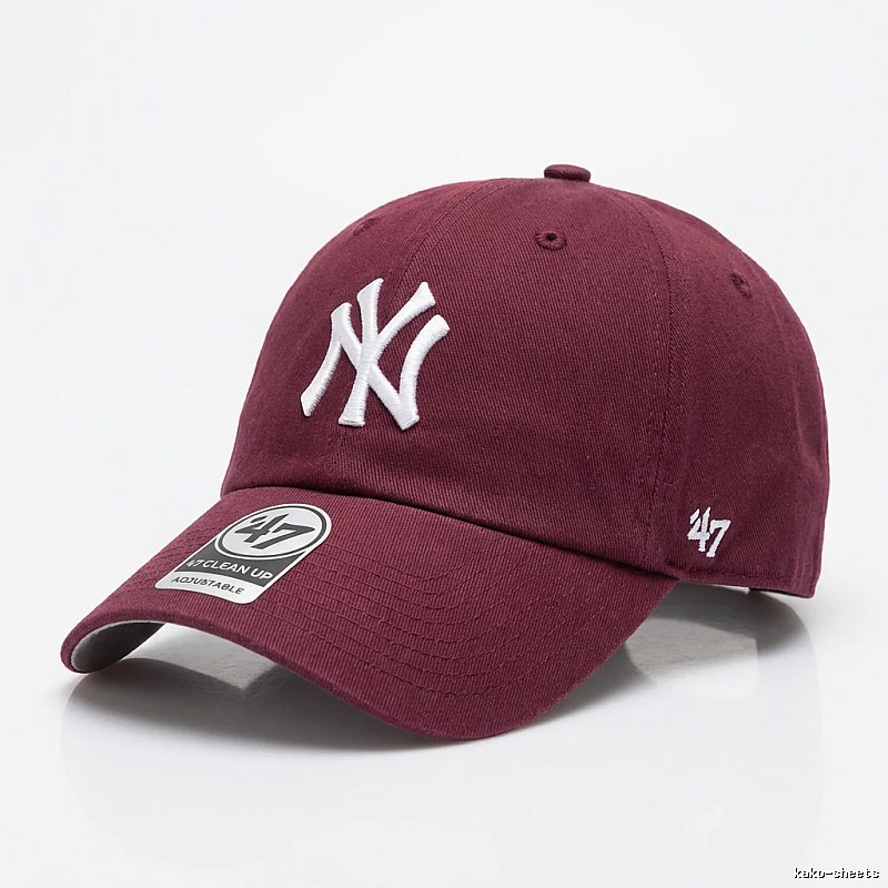 MLB NY Series Burgundy Baseball Cap