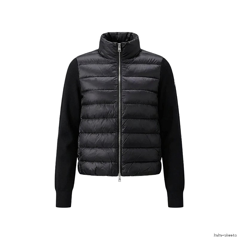 Moncler black fashionable down jacket