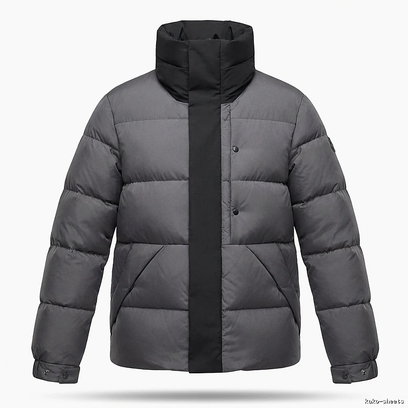 Moncler classic grey down jacket
