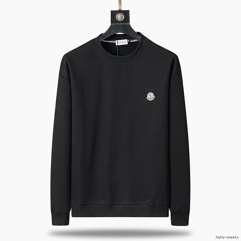 Moncler classic simple black sweatshirt