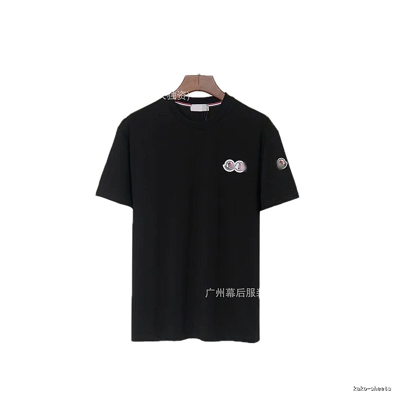 Moncler Co-branded Casual Style Black Short-sleeve T-shirt