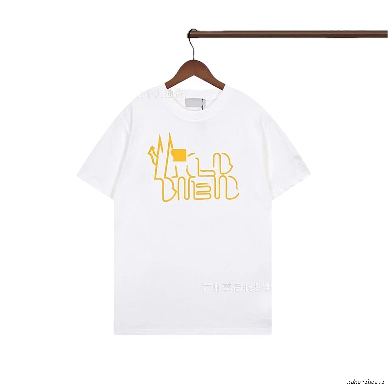Moncler Line Sketch Print Casual Style White T-Shirt