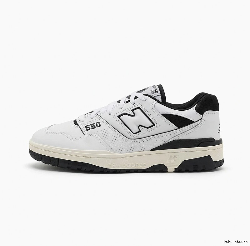New Balance 550 Retro Style White Shoes