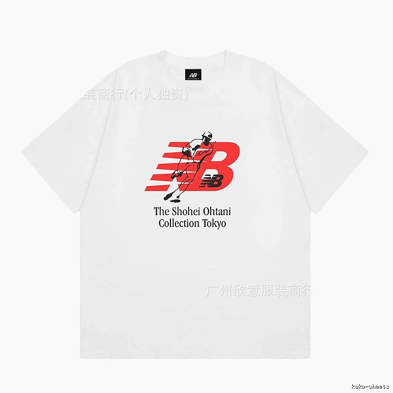 New Balance x Ohtani Sporty White Co-branded T-Shirt