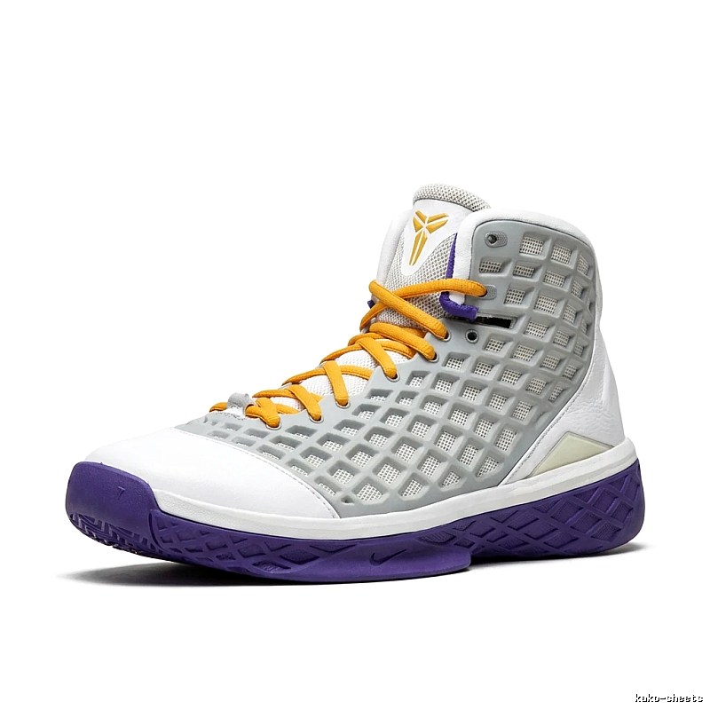 Nike high-top trendy gray-white-purple shoes